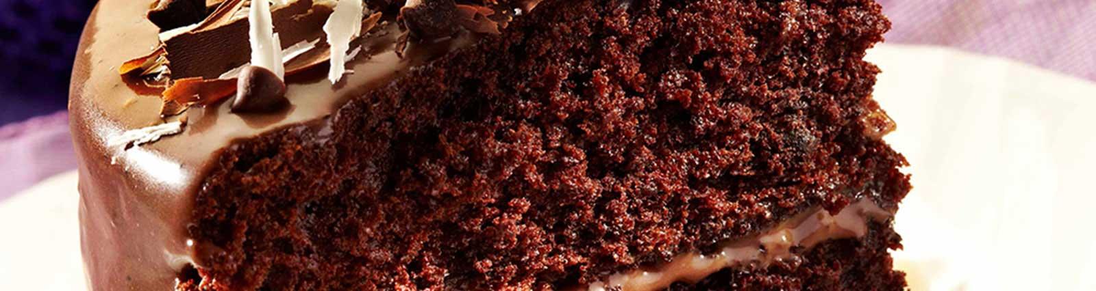 Chocolate Cake with Fudge Icing
