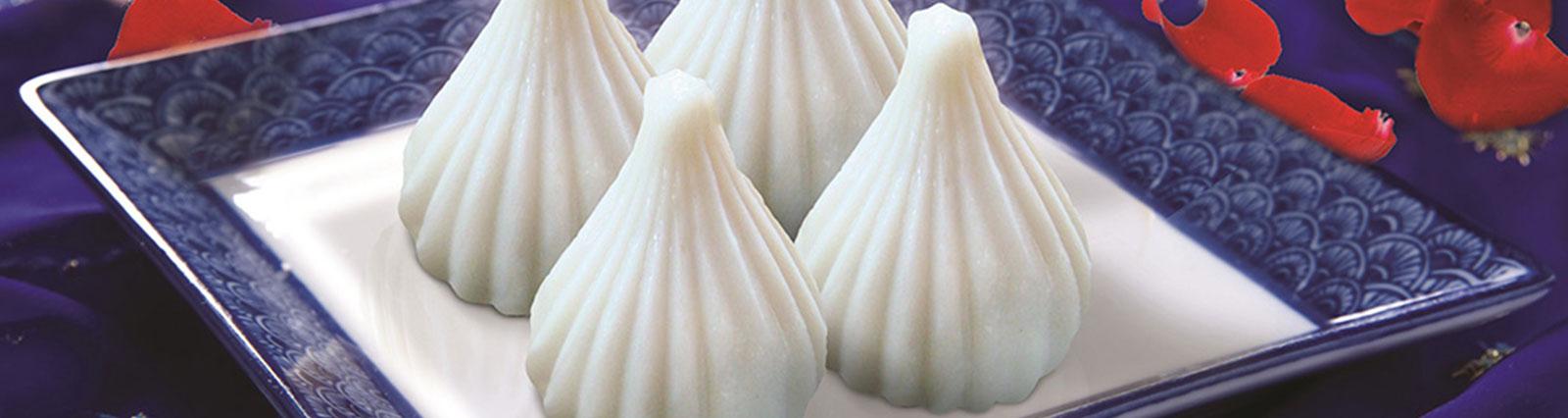 Coconut Rose Modak