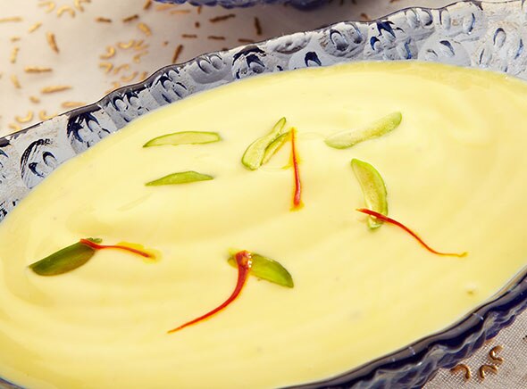 Kesar Shrikhand Recipe, How to Make Kesar Shrikhand - Milkmaid