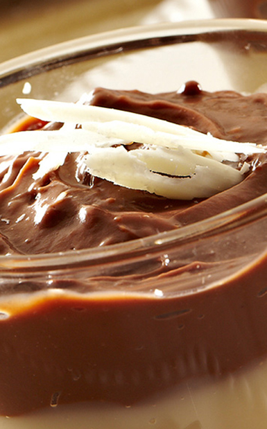 Chocolate Vanilla Blanchmange Recipe