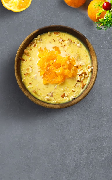 How to make orange kheer
