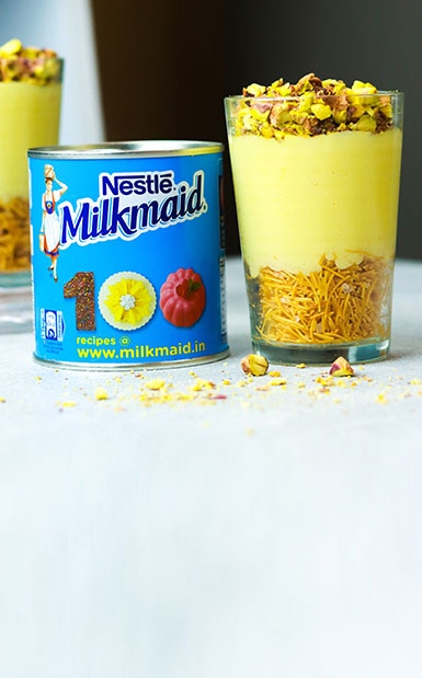 Vermicelli Custard Shots
