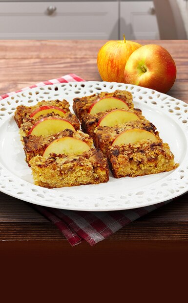 Crumble apple cake recipe