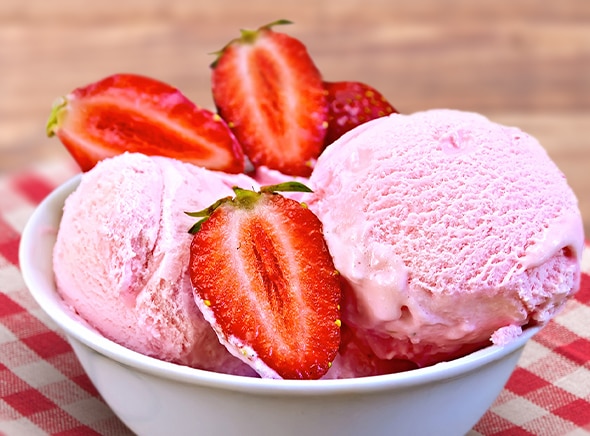 Strawberry Icecream Recipe, How to Make Strawberry Icecream - Milkmaid