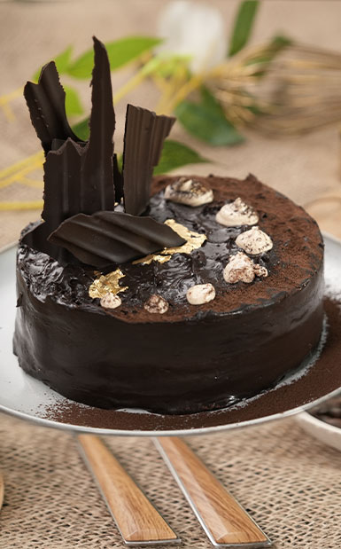 Eggless Chocolate Truffle Cake Recipe