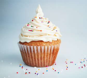 Eggless Vanilla Cupcake Recipe, How to Make Cup Cakes - Milkmaid