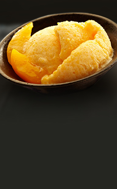 Easy to make peach sorbet recipe
