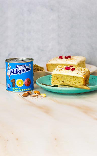 THANDAI MILK CAKE 