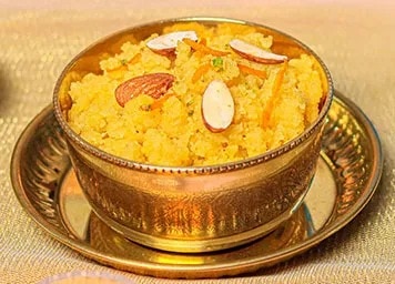 Orange Sooji Halwa