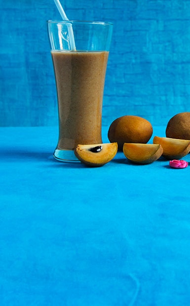 Chikoo Milkshake Recipe (Sapota Shake)