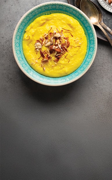 Persian Saffron Pudding