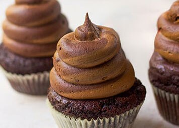 Eggless Chocolate Cupcakes